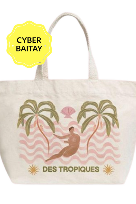 Tote bag Des tropiques