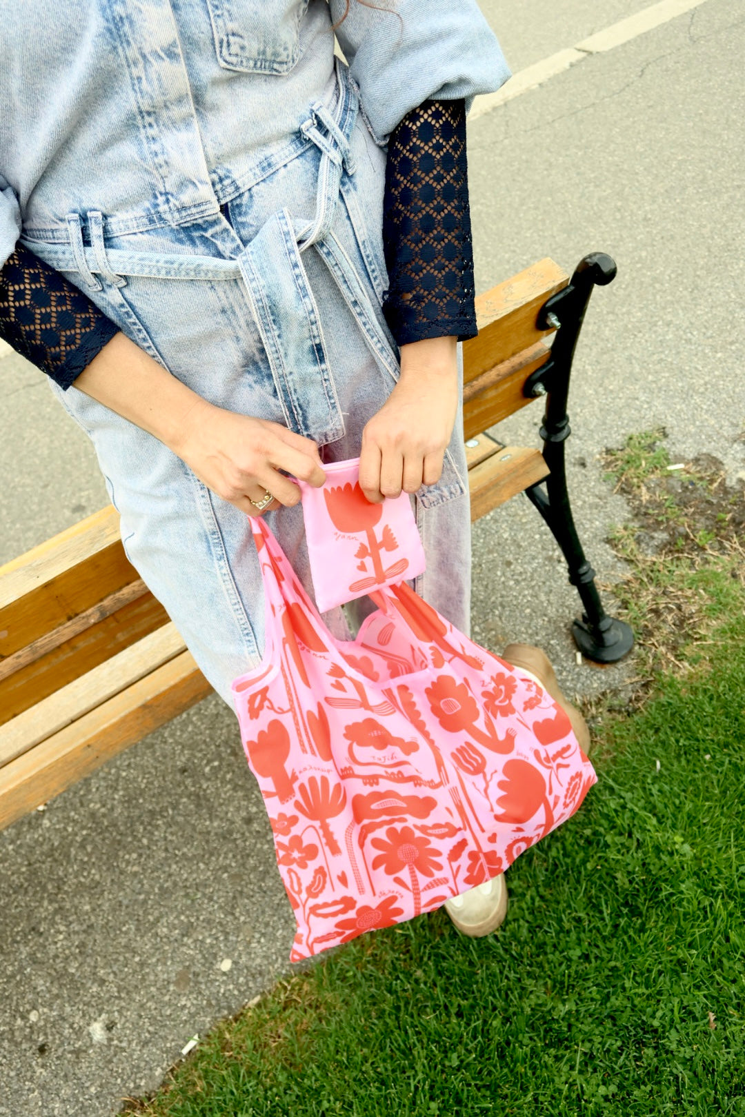 Shopping bag FLORES