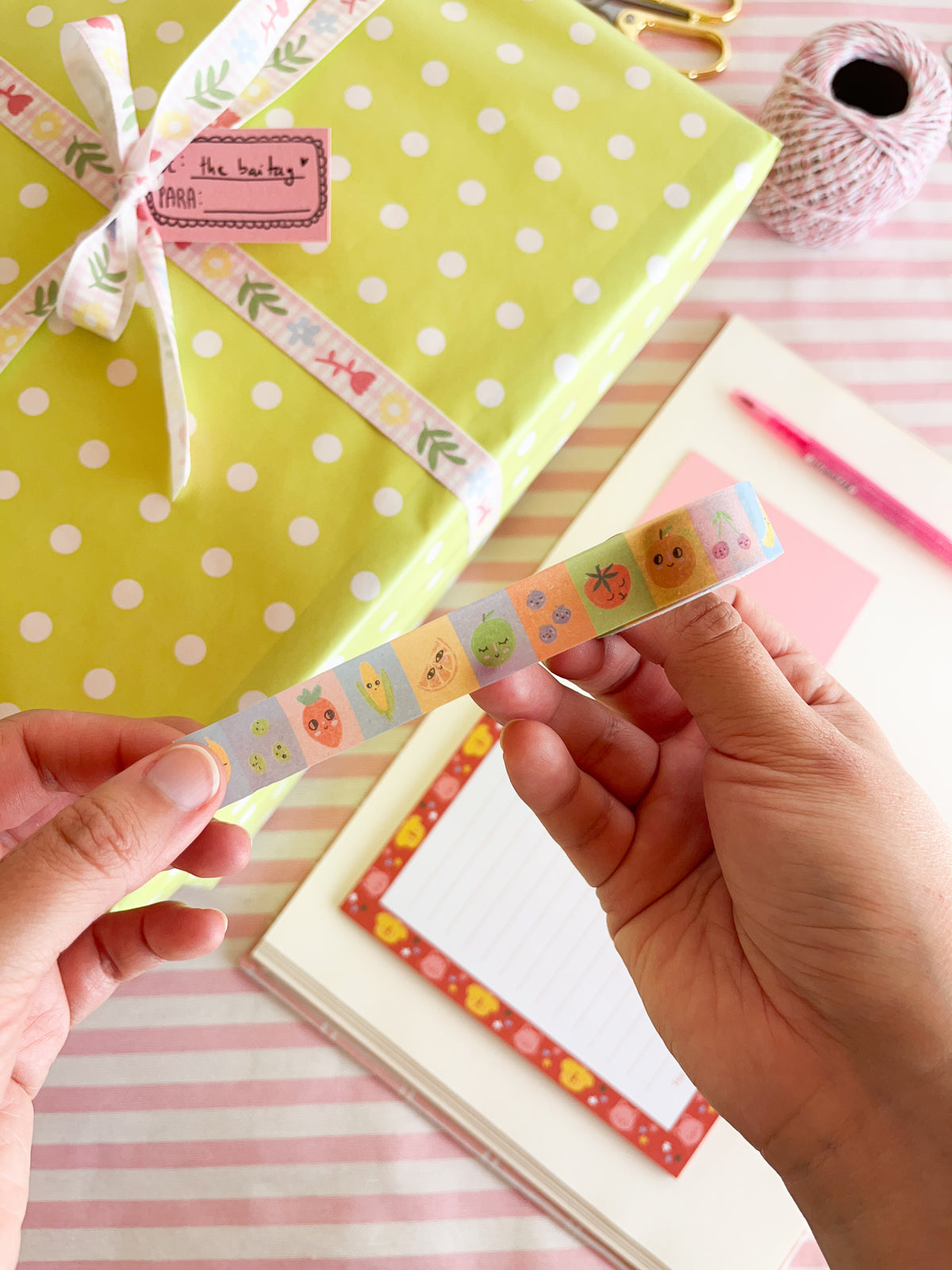 Washi tape Frutas