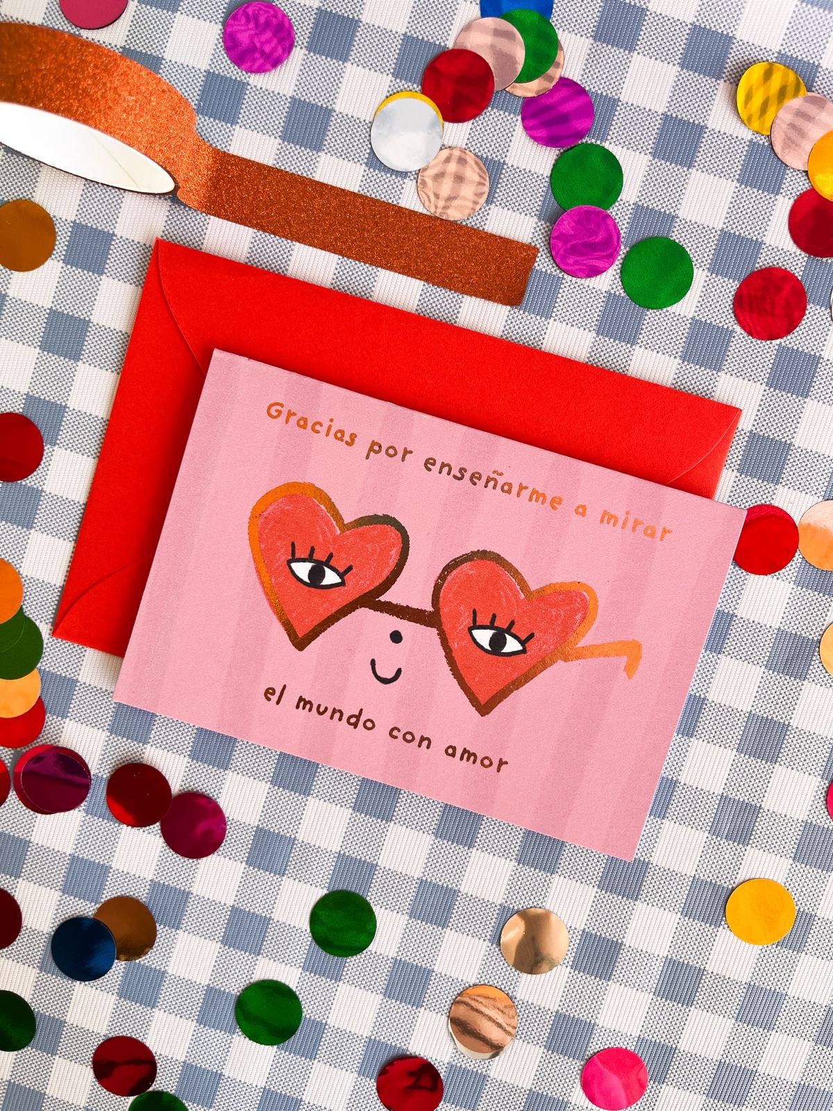 Tarjeta de saludo AMOR